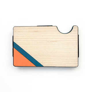 Minimalist Wallet - Corner Blue